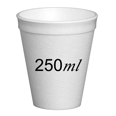 Disposable Foam Cups,250ML X 1000/Box