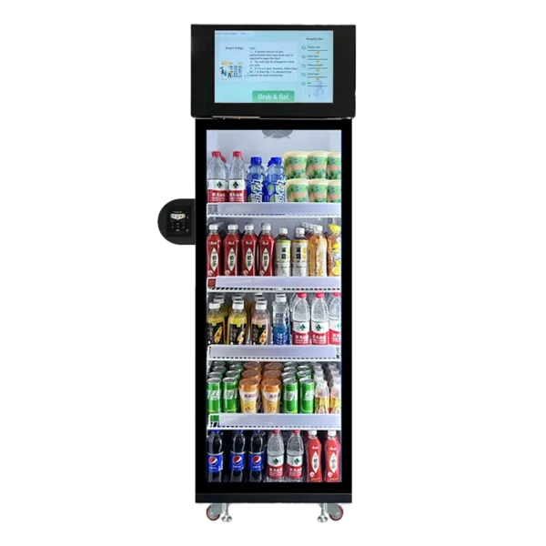AI Smart Vending Fridge - Single Door