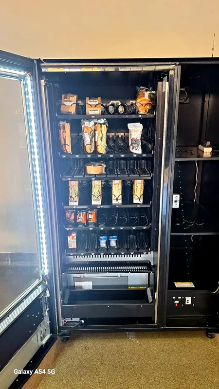 Fresh food machine, restocked and ready